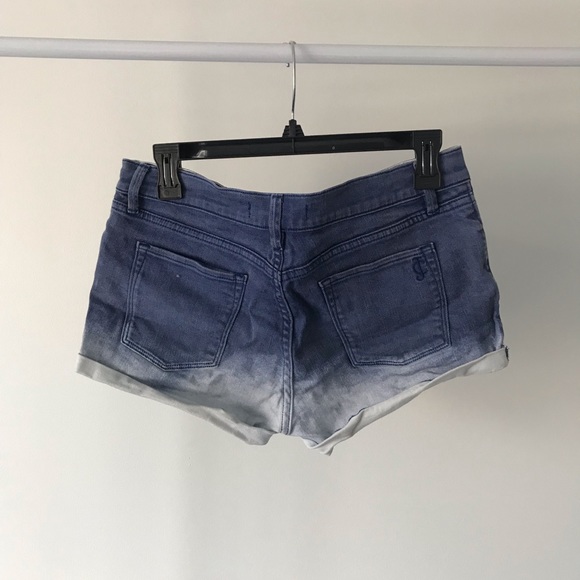 Juicy Couture Dip-Dyed Denim Shorts - Picture 6 of 6